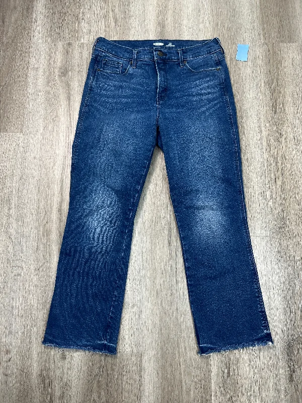 Jeans Flared By Old Navy In Blue Denim, Size: 10