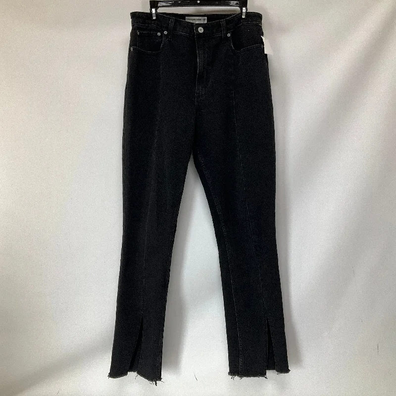 Jeans Skinny By Abercrombie And Fitch In Blue Denim, Size: 10