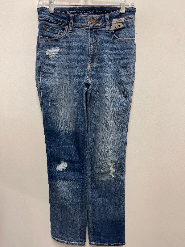 Jeans Skinny By Chicos In Blue Denim, Size: 2