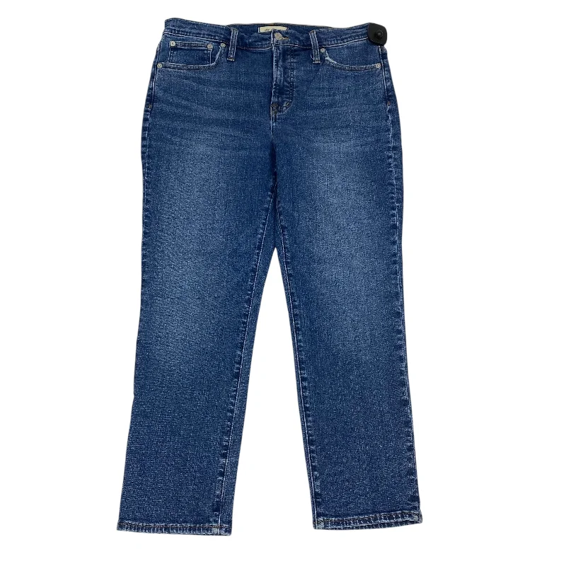 Jeans Skinny By Madewell In Blue Denim, Size: 8p