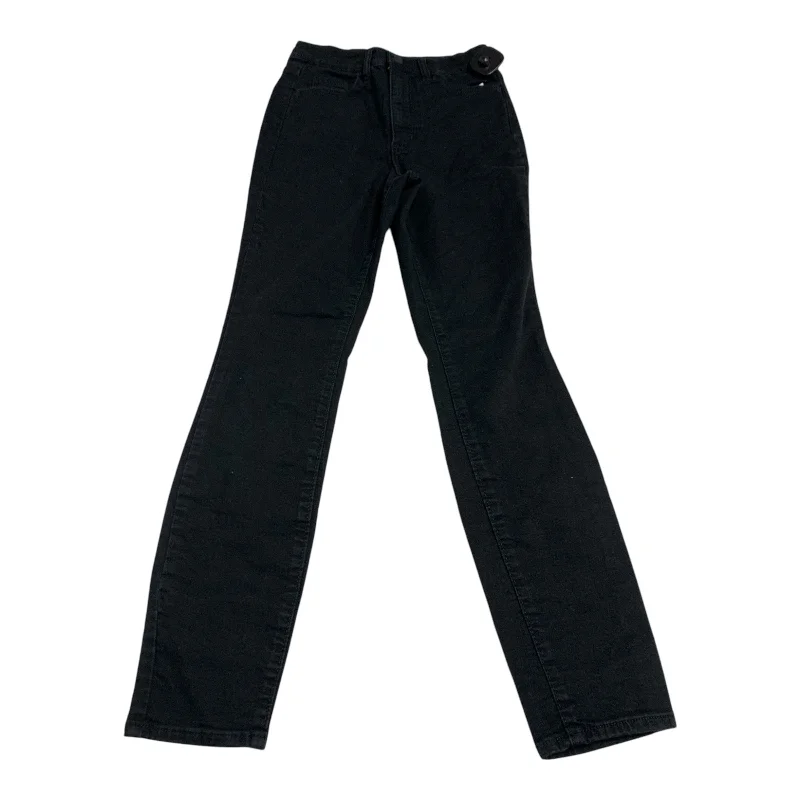 Jeans Skinny By Universal Thread In Black Denim, Size: 2