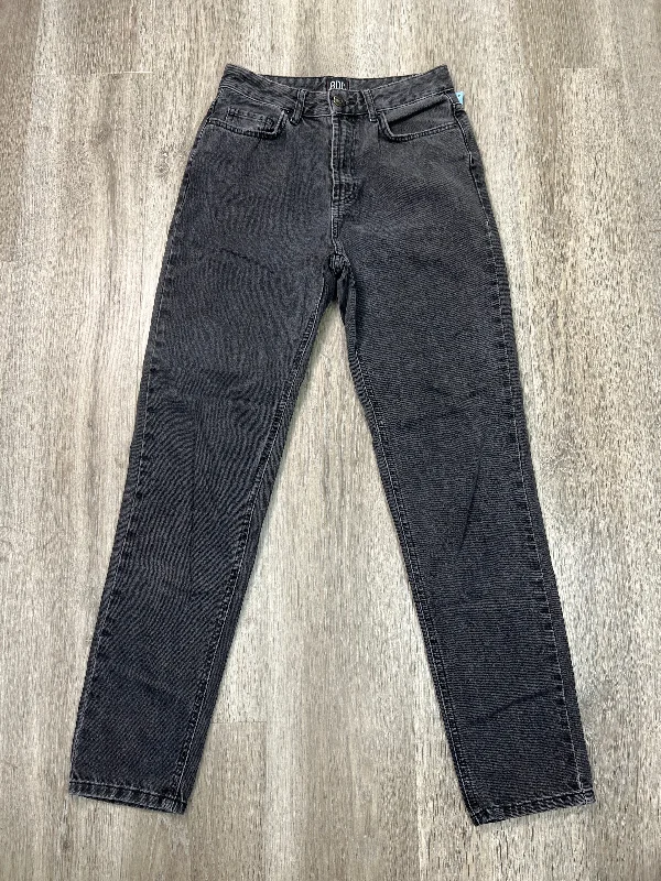 Jeans Straight By Bdg In Black Denim, Size: 2