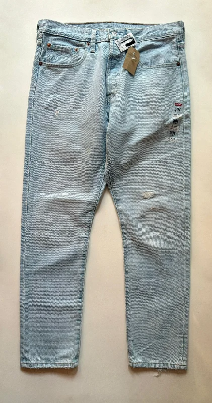 Jeans Straight By Levis In Blue, Size: 10