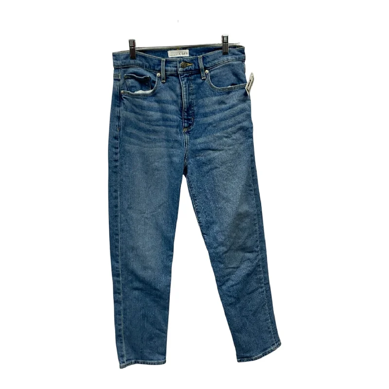 Jeans Straight By Loft In Blue, Size:4