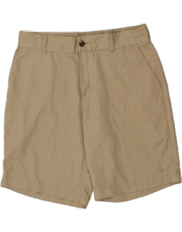 ADIDAS Mens Chino Shorts W34 Large Beige Polyester