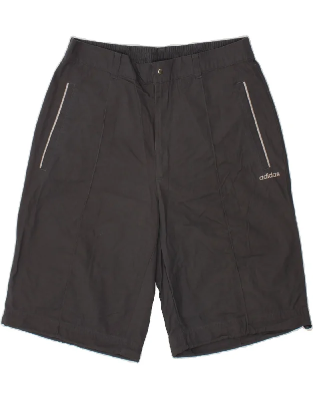 ADIDAS Mens Shorts Medium W34  Black Cotton