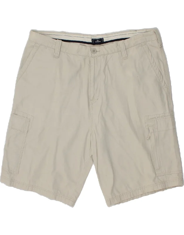 DOCKERS Mens Cargo Shorts W40 XL  Beige Cotton