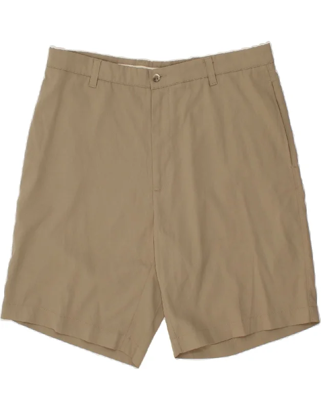 DOCKERS Mens Chino Shorts W38 XL  Beige Polyester