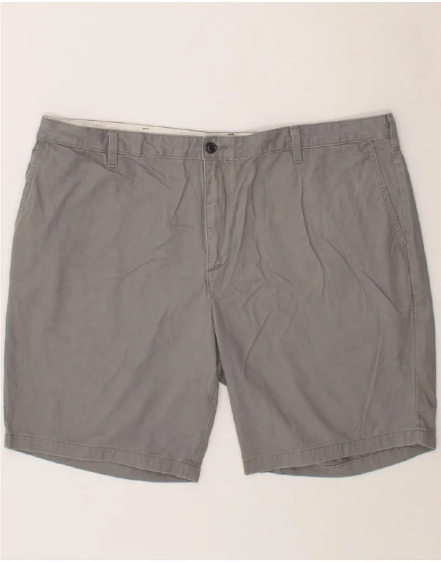 DOCKERS Mens Chino Shorts W44 2XL Grey Cotton