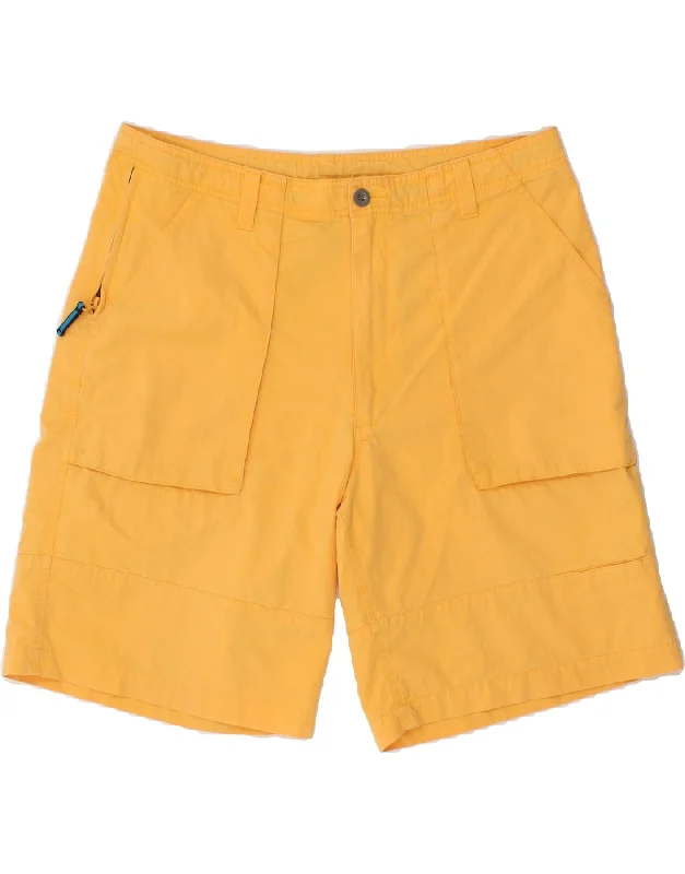 GAP Mens Casual Shorts Large W36  Yellow Cotton