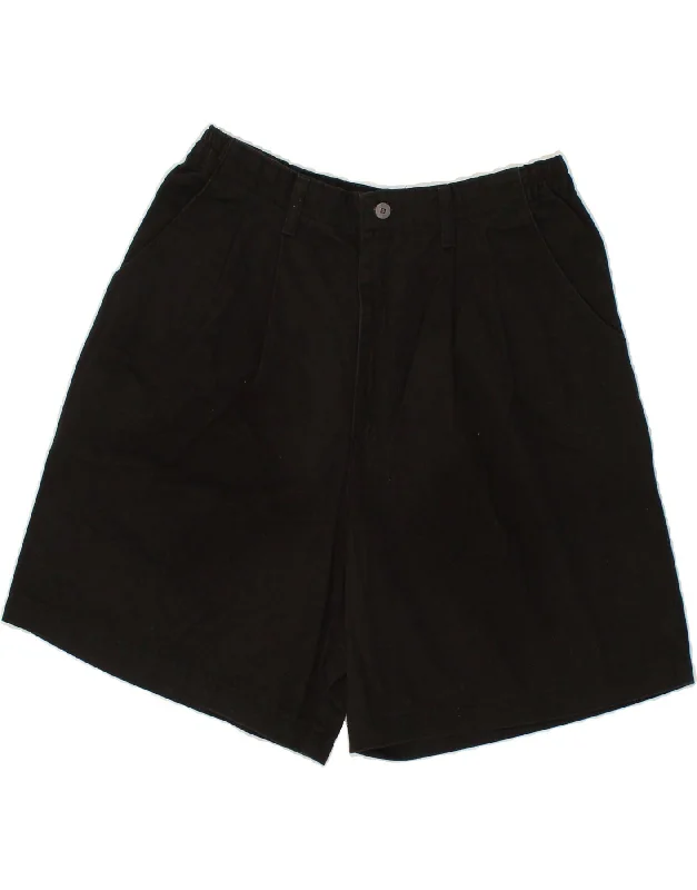 LEE Mens Chino Shorts W31 Medium Black Cotton