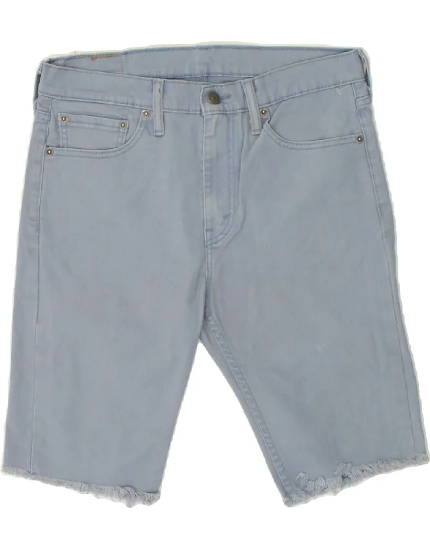 LEVI'S Mens 511 Denim Shorts W31 Medium  Blue Cotton