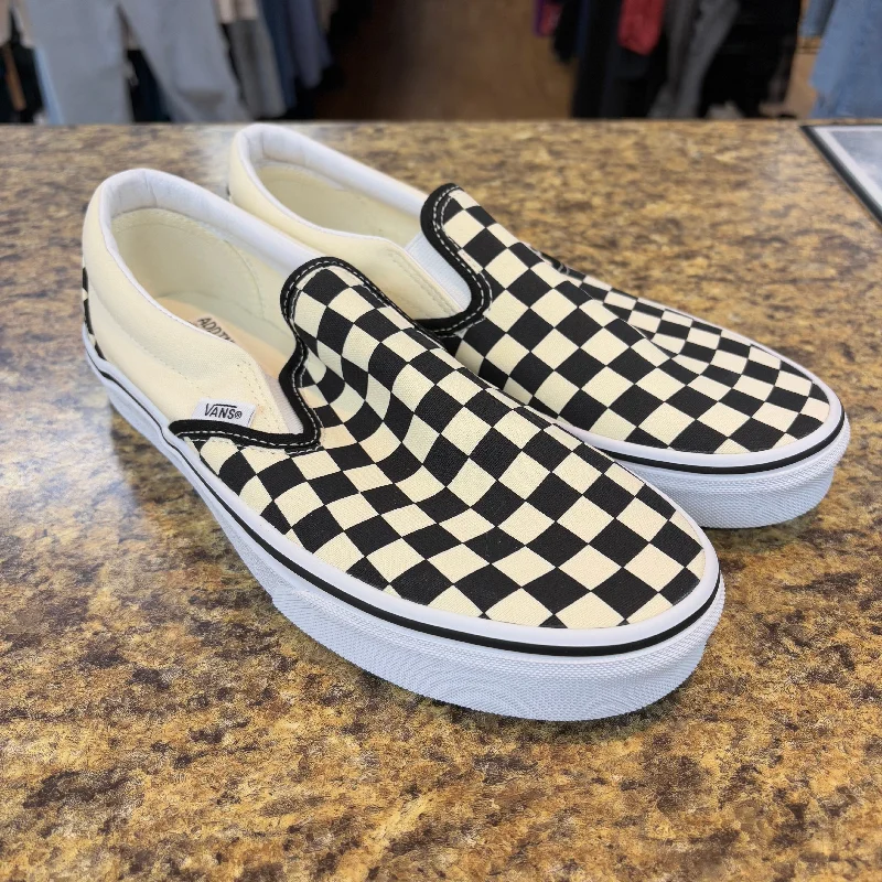 Shoes Sneakers By Vans In Checkered Pattern, Size: 10.5