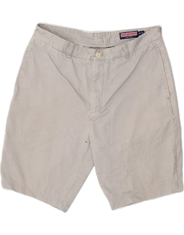 VINEYARD VINES Mens Chino Shorts W36 Large  Grey Cotton