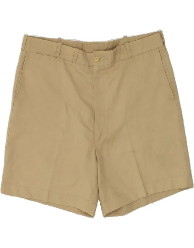 VINTAGE Mens Chino Shorts W36 Large Beige