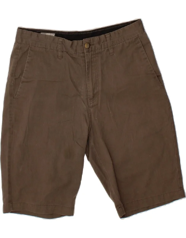 VOLCOM Mens Chino Shorts W30 Medium Brown