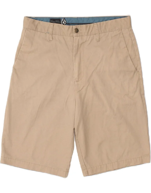 VOLCOM Mens Chino Shorts W32 Medium Beige