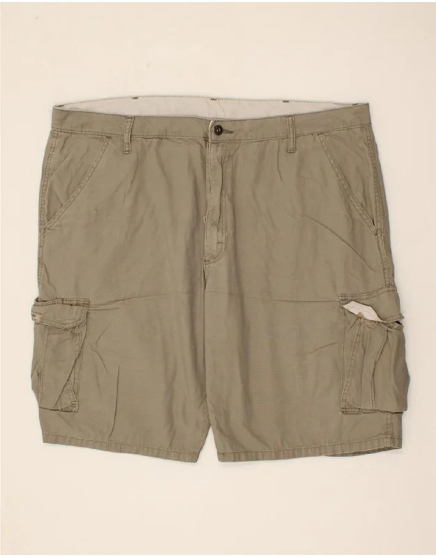 WRANGLER Mens Cargo Shorts W40 XL Khaki